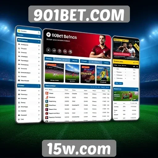 Interface do usuário do 901BET.COM para novos jogadores